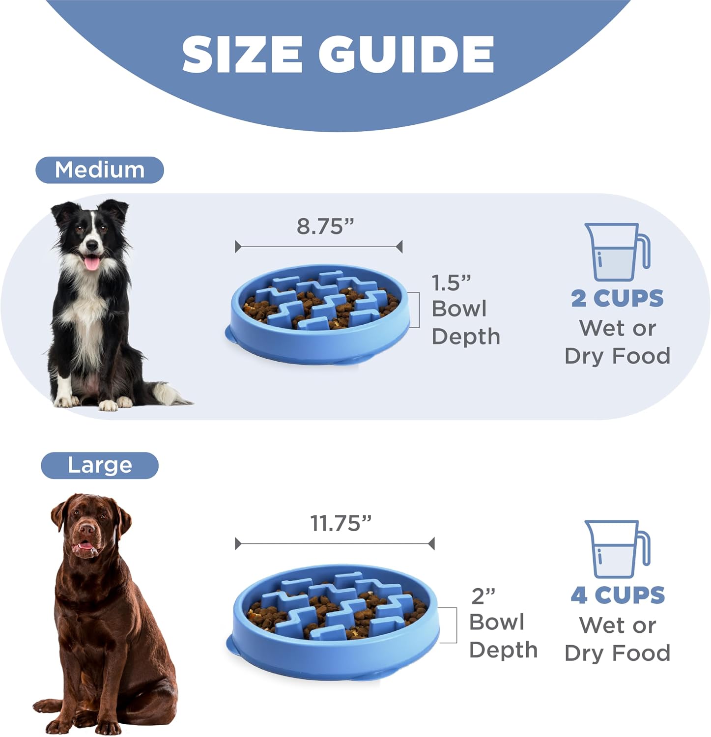 Outward Hound - Slow Pet Feeder Bowl
